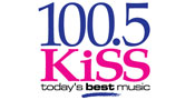 100.5 Kiss logo